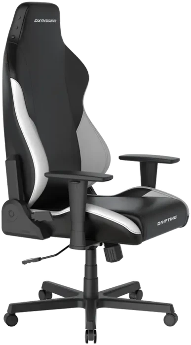 DXRacer Drifting Series 2023 L Kunstleder Gamingstuhl, schwarz/weiß