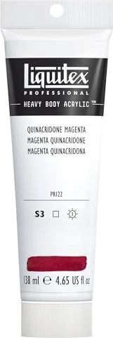 Liquitex Professional Heavy Body Acrylic quinacridone magenta, 138ml