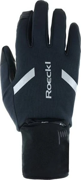 Roeckl Riveo 3 Fahrradhandschuhe schwarz