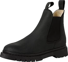 Tamaris Lederstiefelette Warmfutter schwarz (Damen)