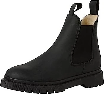 Tamaris Lederstiefelette Warmfutter schwarz (Damen)