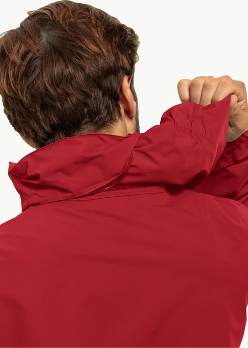 Jack Wolfskin Stormy Point 2L Funktionsjacke red glow (Herren)