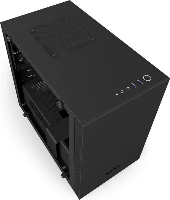 NZXT H200i, schwarz, Glasfenster, Mini-ITX