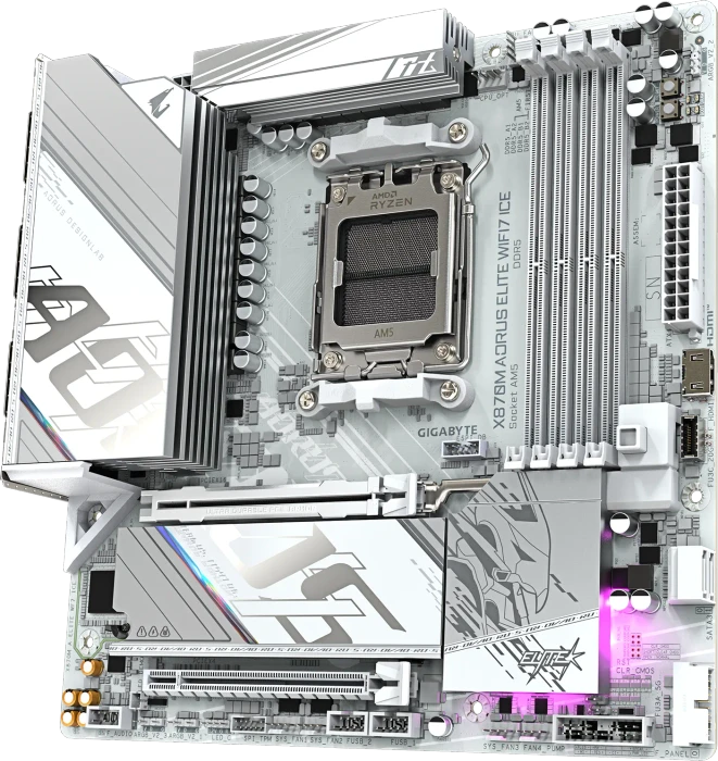 GIGABYTE X870M AORUS Elite WIFI7 ICE (AMD AM5)