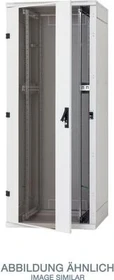Triton RZA N 19" Standverteiler, 600x800 15HE, Sicherheitsglastür, IP20, grau, 800mm tief