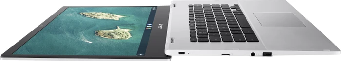 ASUS Chromebook CX1 CX1500CNA-EJ0040, Transparent Silver, Celeron N3350, 8GB RAM, 64GB Flash, DE