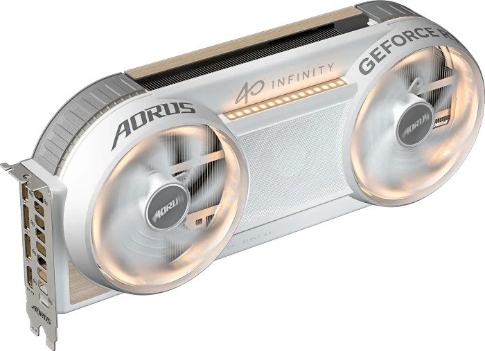 GIGABYTE AORUS GeForce RTX 5080 Infinity Wood 16G, 16GB GDDR7, HDMI, 3x DP