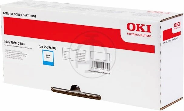 OKI Toner 45396203 cyan hohe Kapazität