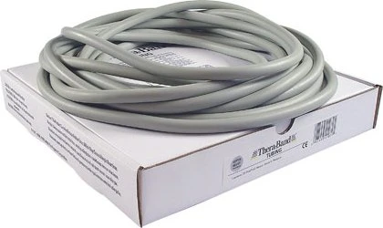 Thera-Band Tubings 7.5m super schwer Widerstandsband silber