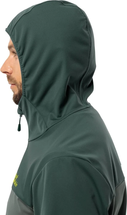 Jack Wolfskin Feldberg Hoody Funktionsjacke slate green (Herren)