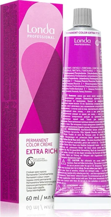 Londa Professional Permanent Color Crème 5/6 hellbraun violett, 60ml