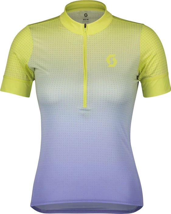 Scott Endurance 15 Trikot kurzarm bitter yellow/dream blue (Damen)
