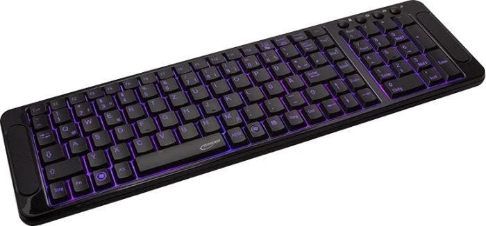 Typhoon LightStar Wireless Combo schwarz, USB, DE