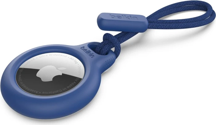 Belkin Secure Holder mit Schlaufe für Apple AirTag blau