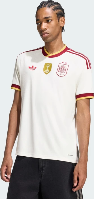 adidas FIFA WM 2026 Spanien Winners Auswärtstrikot langarm off white (Herren)