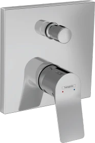 Hansgrohe Vivenis Einhebel-Wannenmischer Unterputz mit integrierter Sicherungskombination nach EN1717 für iBox universal chrom