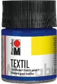 Marabu Textilfarbe, mittelblau, 50ml