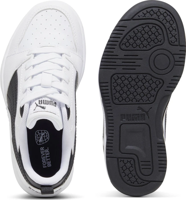 Puma Rebound V6 Lo puma white/puma black (Junior)