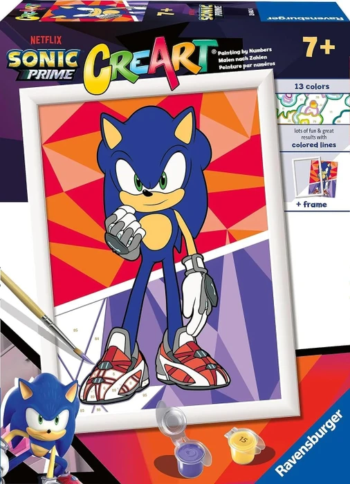 Ravensburger Malen nach Zahlen Sonic the Hedgehog