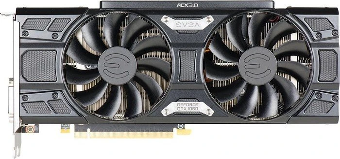 EVGA GeForce GTX 1060 SSC Gaming ACX 3.0, 6GB GDDR5, DVI, HDMI, 3x DP