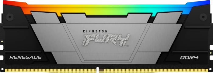 Kingston FURY Renegade RGB UDIMM 16GB Kit, DDR4-4000, CL19-23-23, 1RX8