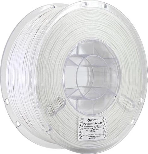 Polymaker PC-ABS, weiß, Spule, 1.75mm, 1.00kg