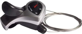 Shimano Tourney SIS 3-fach Trigger-Schalthebel links silber