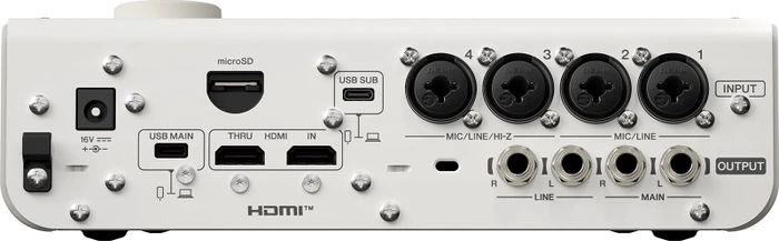 Yamaha URX44V weiß