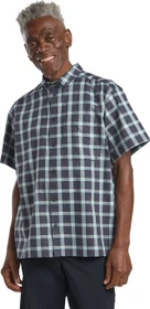 Jack Wolfskin Planalto Hemd kurzarm check dark navy (Herren)