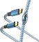 Hama Ladekabel Reflective USB-C/USB-C 1.5m Nylon blau Vorschaubild