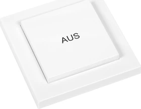 Eldat RTS22 Wandtaster AUS komplett, Format 55