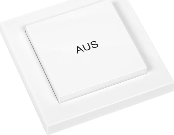 Eldat RTS22 Wandtaster AUS komplett, Format 55