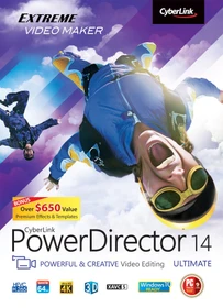 CyberLink Power Director 14.0 Ultimate, ESD (deutsch) (PC)