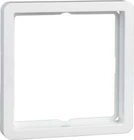 Schrack ELSO Kombirahmen mit Zentralplatte 55x55mm, reinweiß