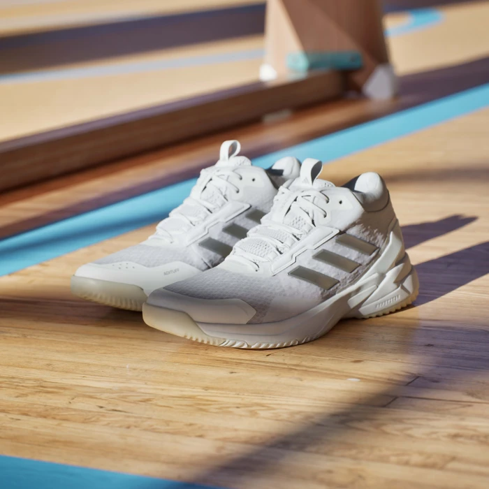 adidas Crazyflight 6 Mid cloud white/silver metallic/core black (Damen)