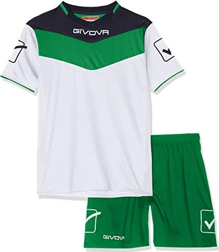 Givova Kit Campo Set schwarz/grün