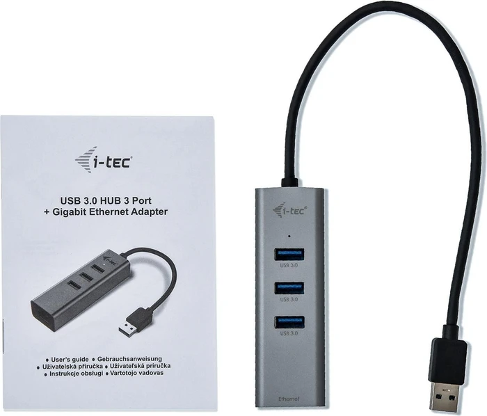 i-tec USB-Hub, RJ-45, USB-A 3.0 [Stecker]