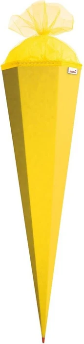Roth Schultüte 85cm gelb