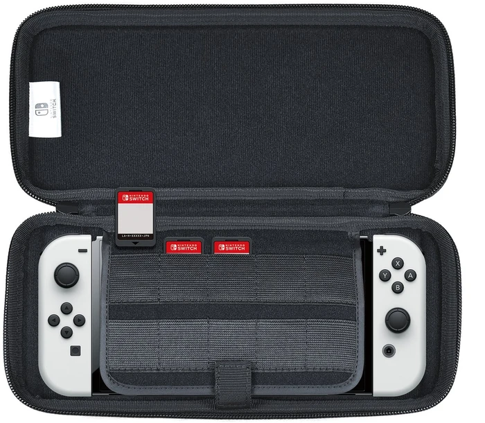 Hori Slim Tough Pouch Tasche rot (Switch)