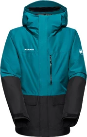 Mammut Fall Line HS Thermo Hooded Skijacke deep teal/black (Herren)