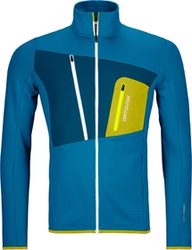 Ortovox Fleece Grid Funktionsjacke heritage blue (Herren)