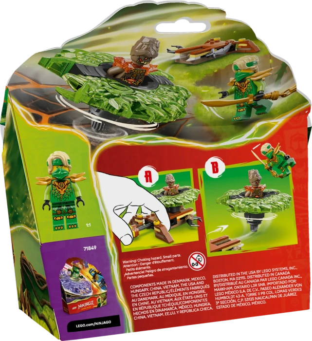 LEGO Ninjago - Lloyd vs. Erdmonster-Spinner