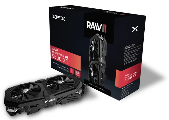 XFX Radeon RX 5600 XT RAW II, 6GB GDDR6, HDMI, 3x DP