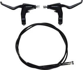 Shimano Alivio T4010 3-Finger Bremshebel Set schwarz