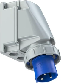 PCE CEE-Wandgerätestecker 63A 3p 6h IP67 POWER TWIST