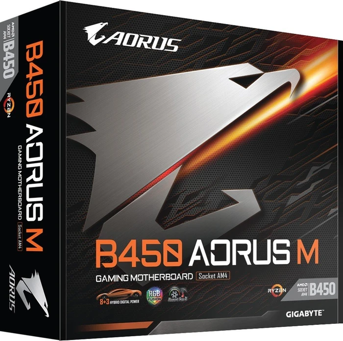 GIGABYTE B450 AORUS M (AMD AM4)