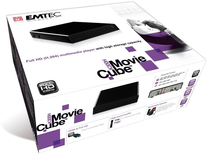 Emtec Movie Cube K300H 1TB, USB 2.0