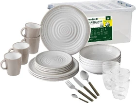 Brunner All Inclusive 36-teilig Geschirrset savanna