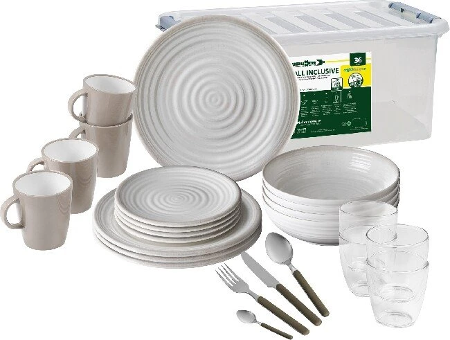 Brunner All Inclusive 36-teilig Geschirrset savanna
