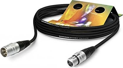 Sommer Cable Stage 22 Highflex SGHN schwarz 5.0m